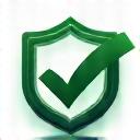 Icon representing a quality control checkmark on a product box.